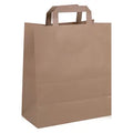 Kraft paper carrier bag — large